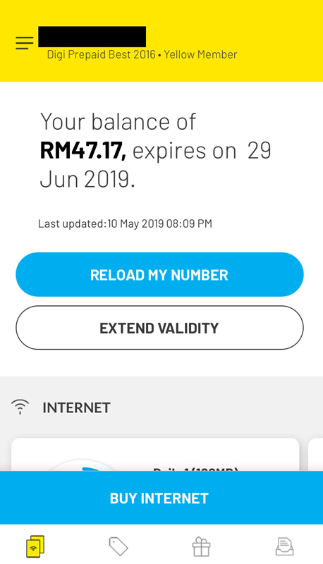マレーシア　digiアプリ